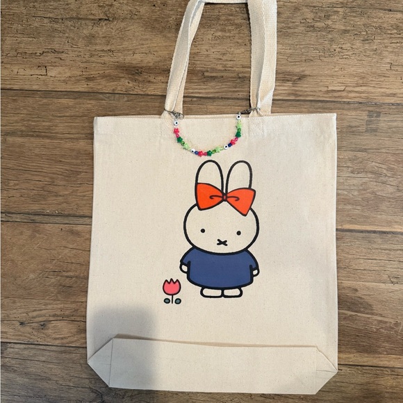 Miffy canvas tote!! New! - Picture 4 of 5